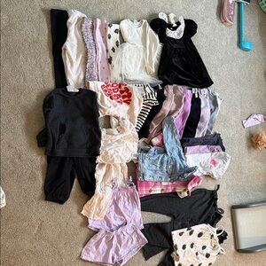 Zara Kids Matching Sets - Black, White, Pink